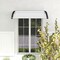 Costway 48" x 40" Window Outdoor Awning Door Canopy Exterior Awning Canopy Black/Grey